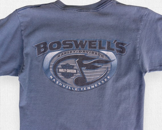Vintage Boswell's Harley Davidson T-Shirt | Vinta… - image 7