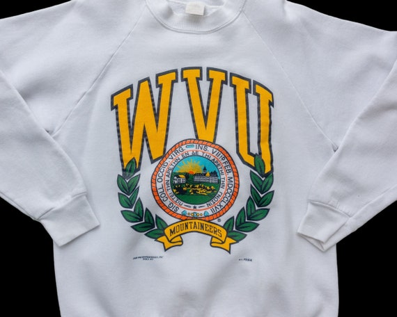 80s Vintage West Virginia Sweatshirt | WVU Sweats… - image 2