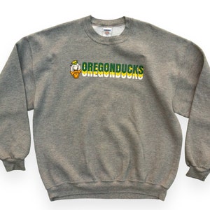 90s Vintage Oregon Ducks Sweatshirt OU Sweatshirt Ducks Sweatshirt College Sweatshirt College Crewneck image 1