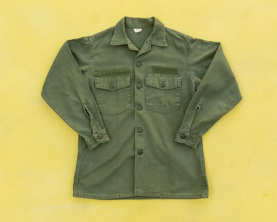 70s Vintage US Army Shirt Jacket | Vintage Work S… - image 1