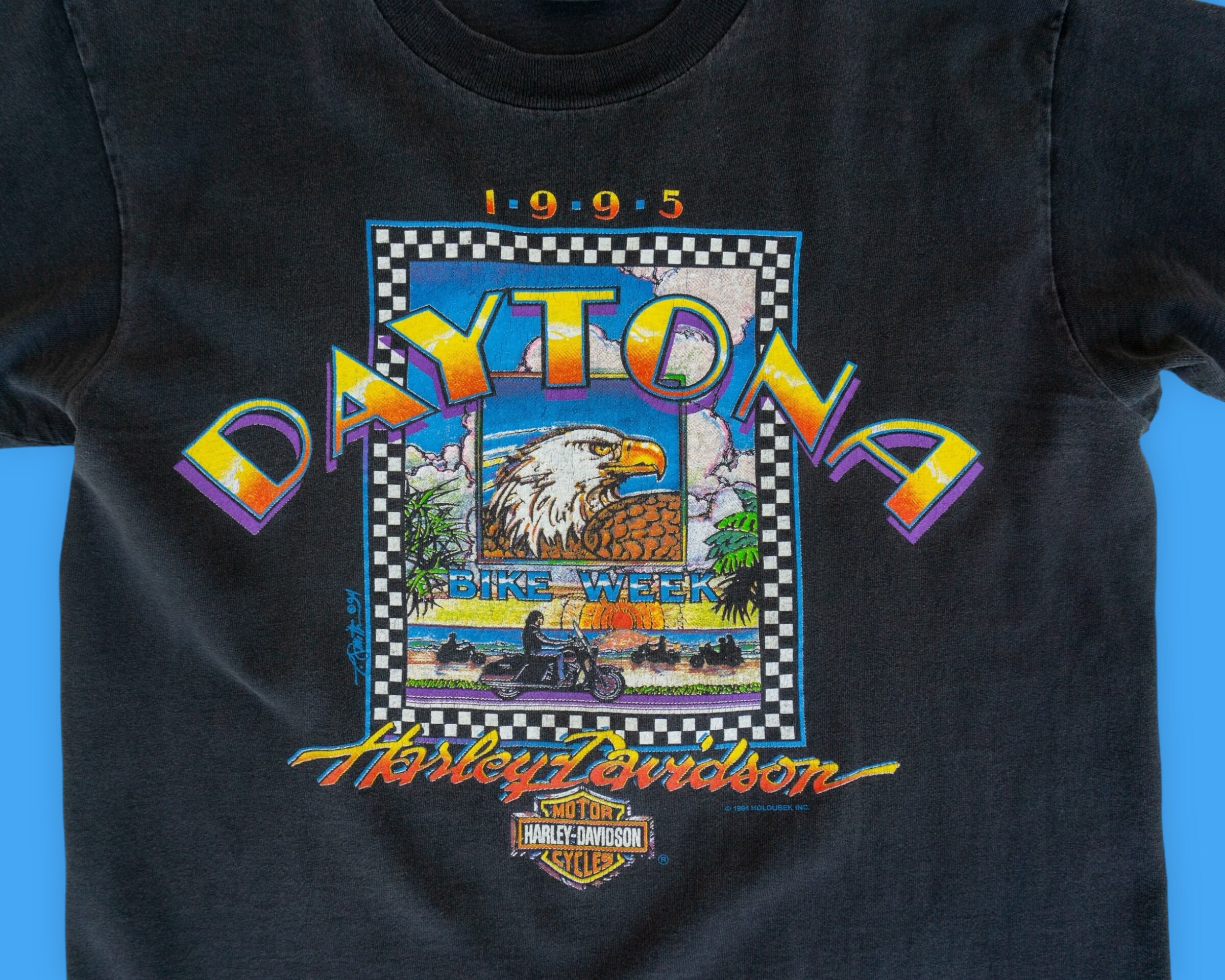 ヴィンテージ 1994 ハーレーダビッドソン デイトナ バイクウィーク T 
