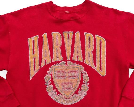 90s Vintage Harvard University Sweatshirt | Ivy L… - image 2