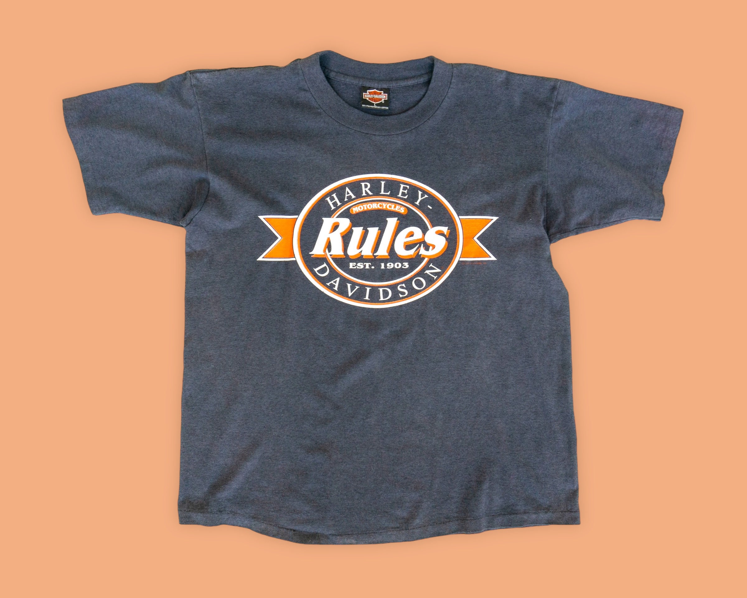 Harley-Davidson Tシャツ Bikers Rule Harley Rules Shirt - Etsy