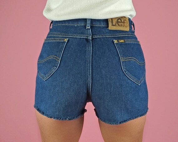 vintage cut off denim shorts