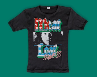 1980 年代ヴィンテージ UFO バンド T シャツ - ロック バンド ベース