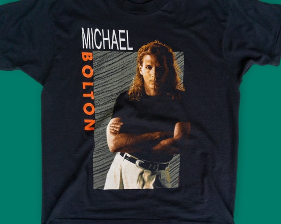 90s Vintage Michael Bolton Concert T-Shirt | 90s … - image 2