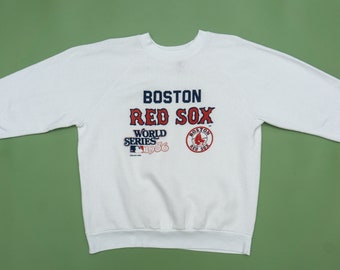 80s Vintage Boston Red Sox 86 World Series Sweatshirt Etsy