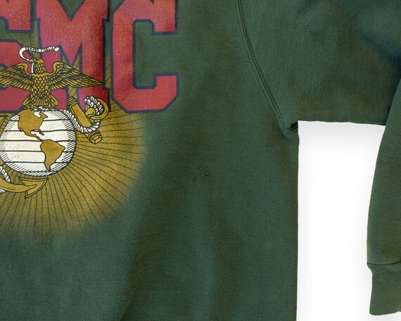 Vintage US Marine Corps Sweatshirt Reverse Weave … - image 3