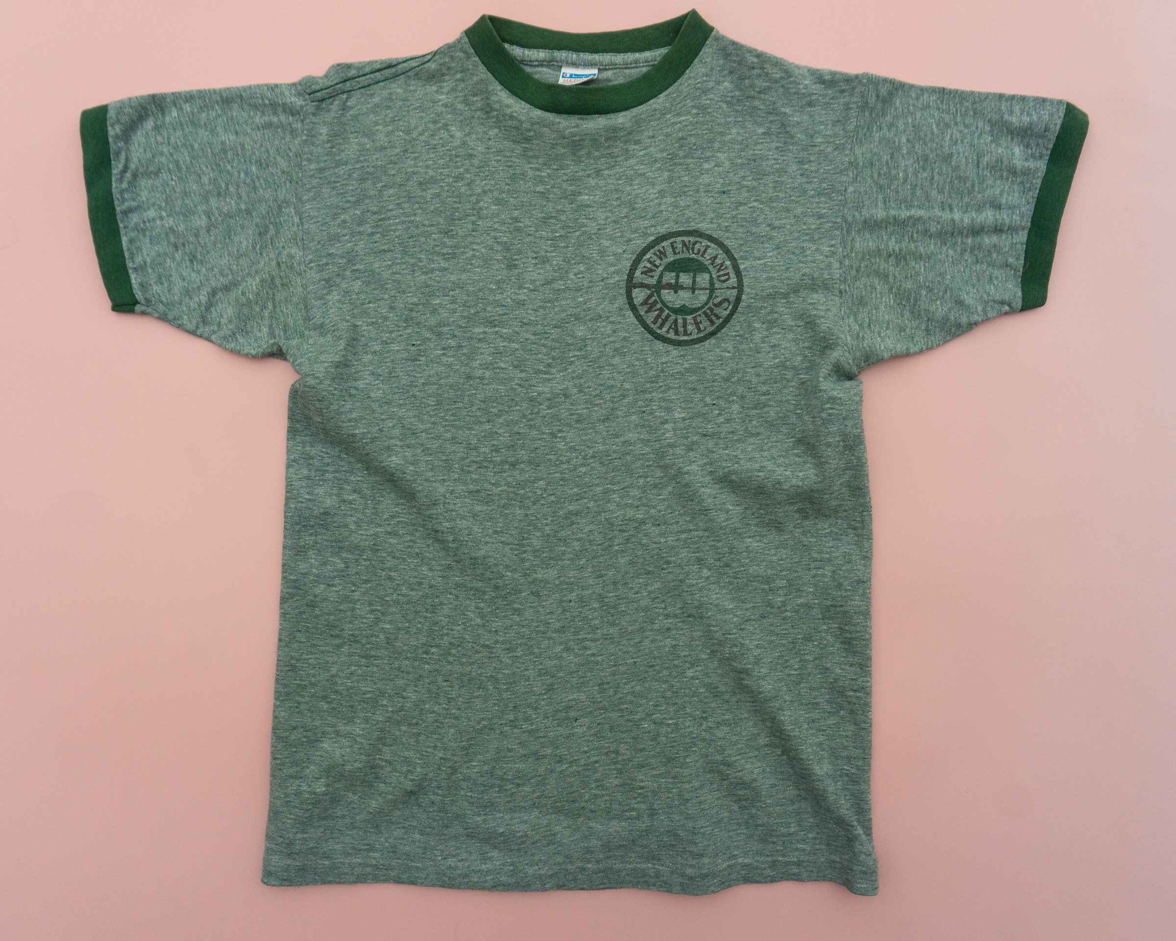 Hartford Whalers NHL '47 Vintage Green Tie Dye T-Shirt Adult Men's X-Large  M Nwt