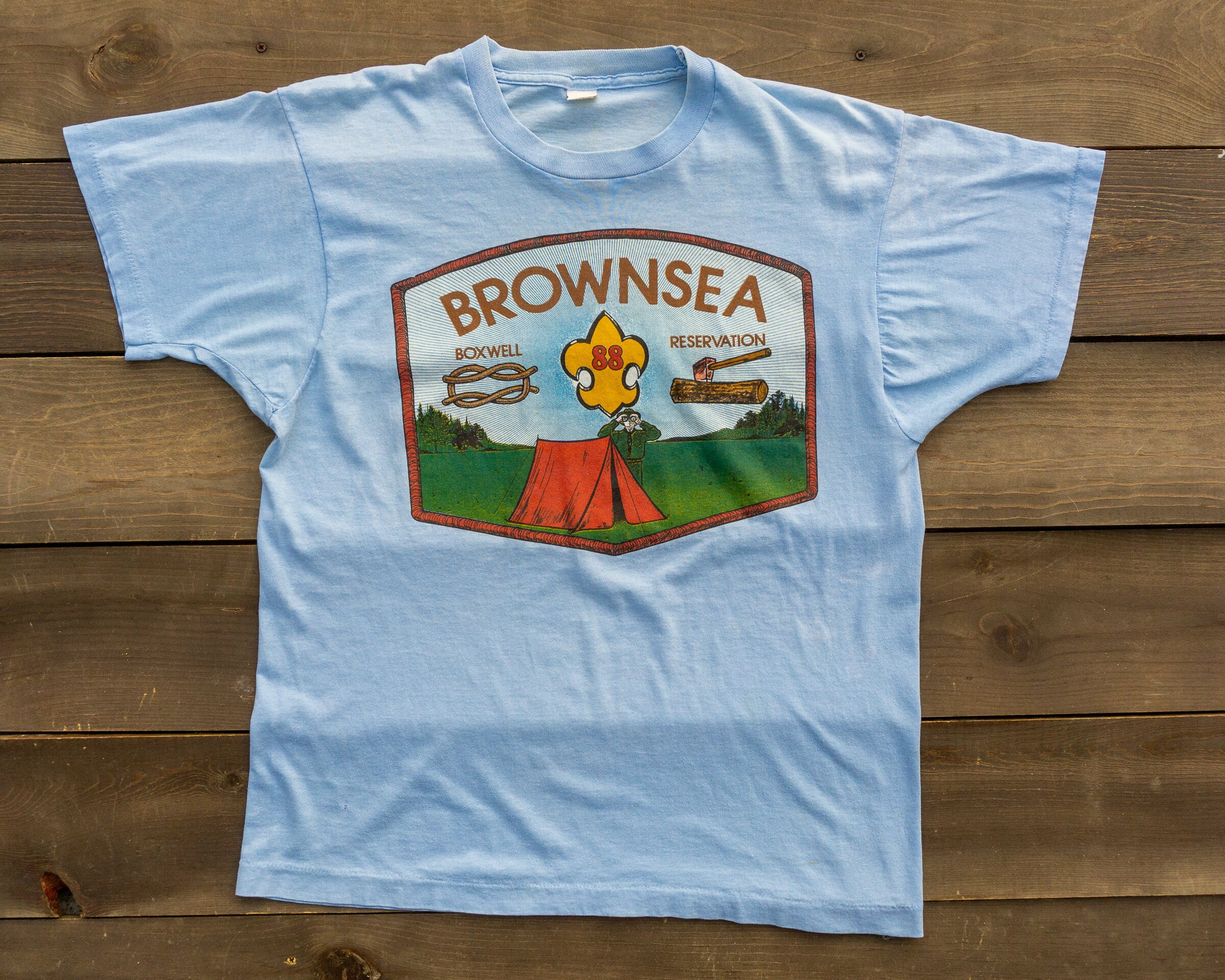 80s Vintage Camp T-shirt Vintage Boy 