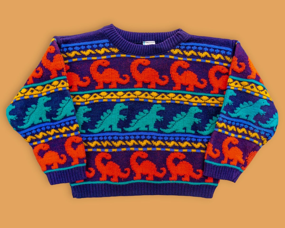 Ugly Christmas Sweater Dinosaur