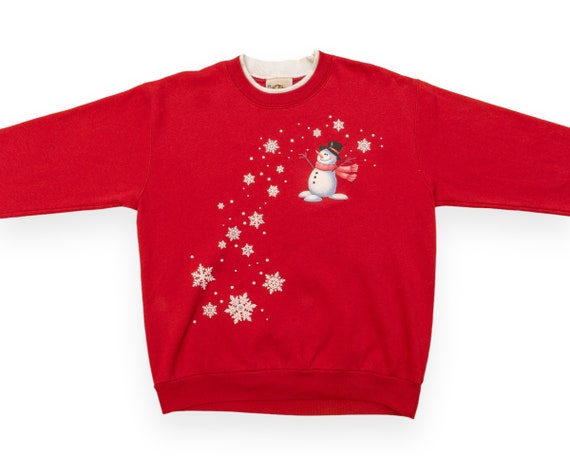 90s Vintage Ugly Christmas Sweatshirt | Funny Chr… - image 1