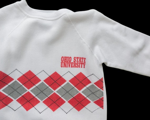 80s Ohio State Sweatshirt | Champion Raglan Sweat… - image 3