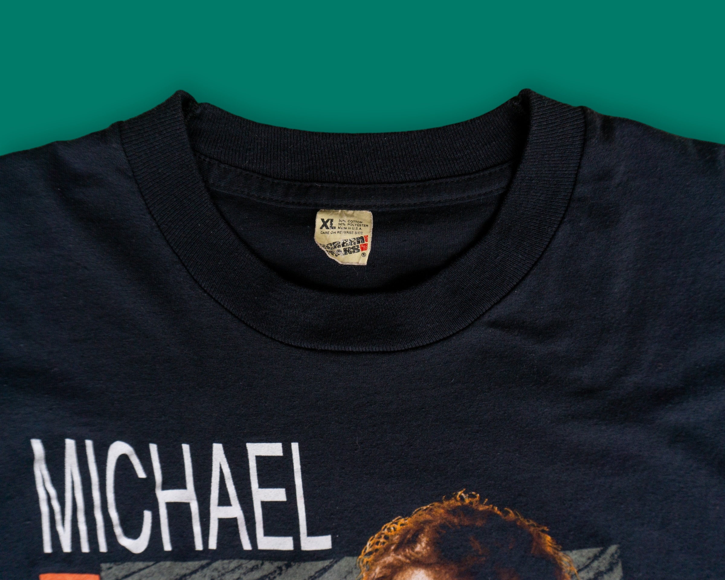 90年代 マイケル・ボルトン コンサートTシャツ | 1991年 タイム、ラブ
