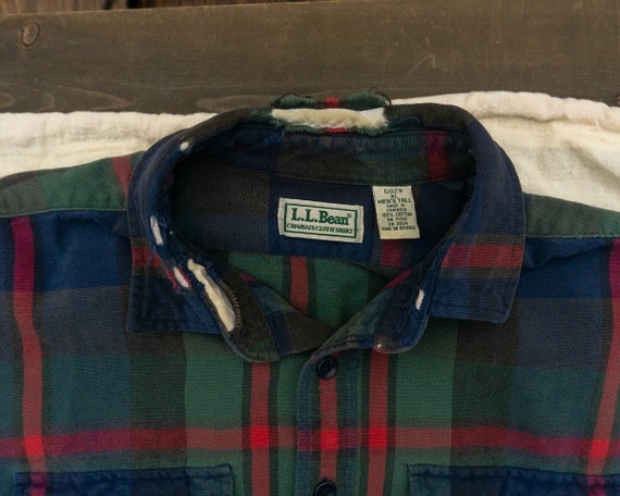 90s Thick Flannel Shirt | Heavyweight Flannel | B… - image 5