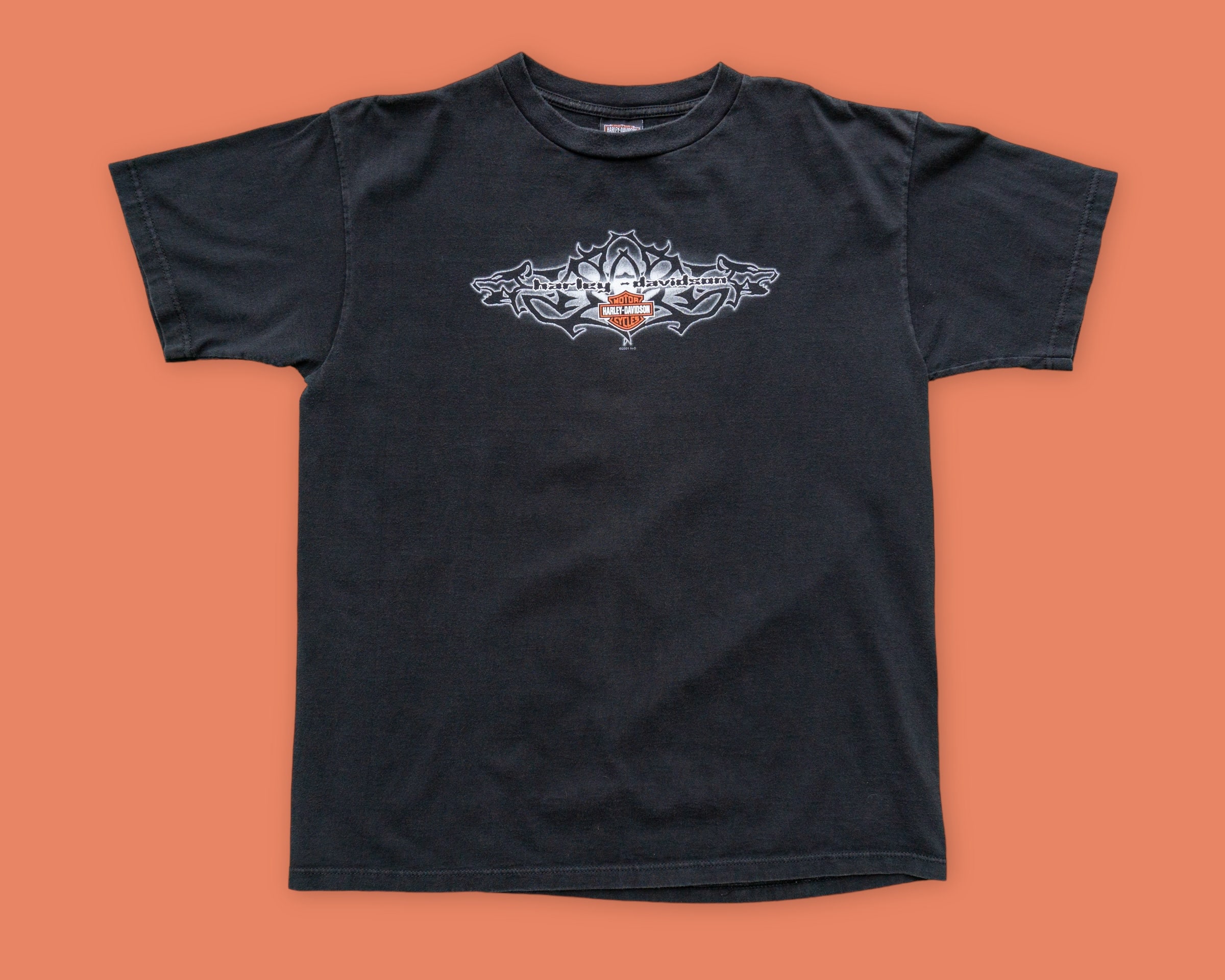 Vintage Y2K Harley Davidson Vermont T-shirt | Black Eagle Tee - Etsy