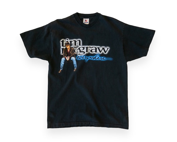 90s Vintage Tim Mcgraw Concert T-shirt | 90s Country Music T