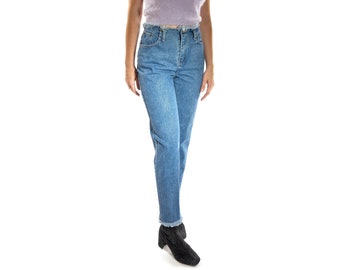 Vintage Frayed Waist Jeans | Size 30/31