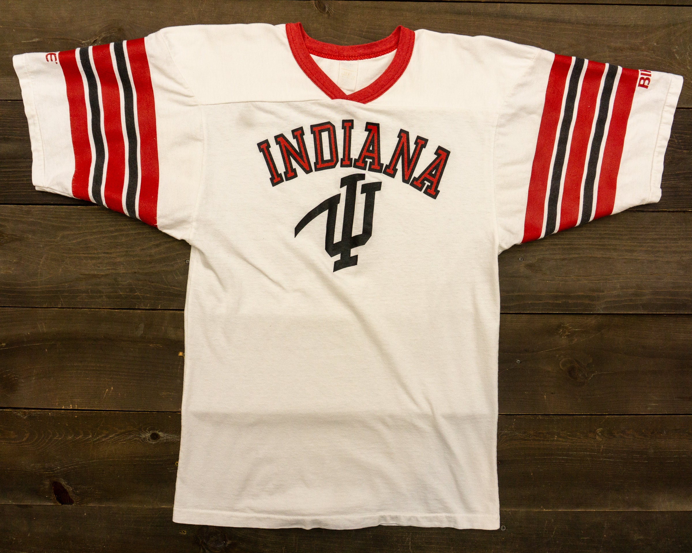 Indiana Hoosiers NCAA Custom Name And Number Best Dad Ever Baseball Jersey  Shirt