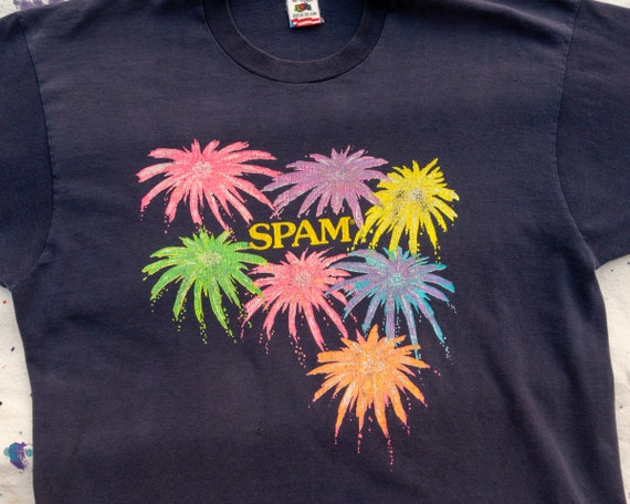 90s Vintage Spam T-shirt Faded Vintage 