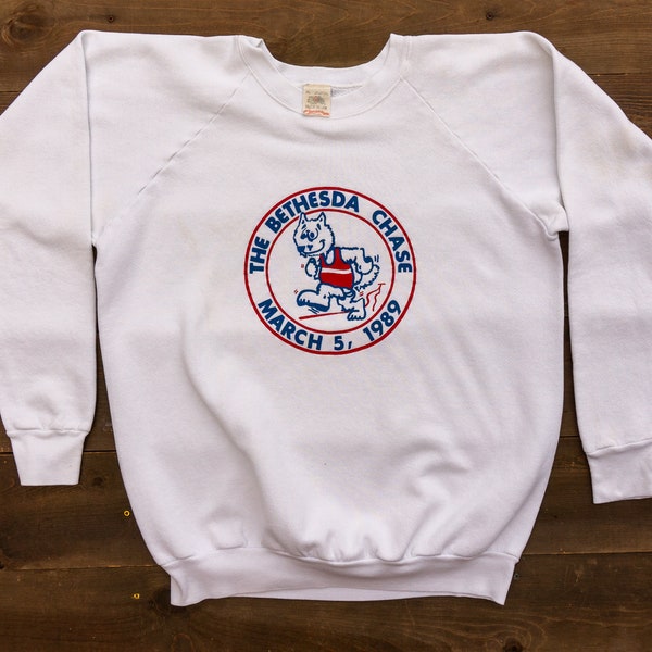 Sweatshirt Vintage Raglan Années 50/60 'Feitshans High School Flyers' USA - Taille S - Occasion Très Bon état