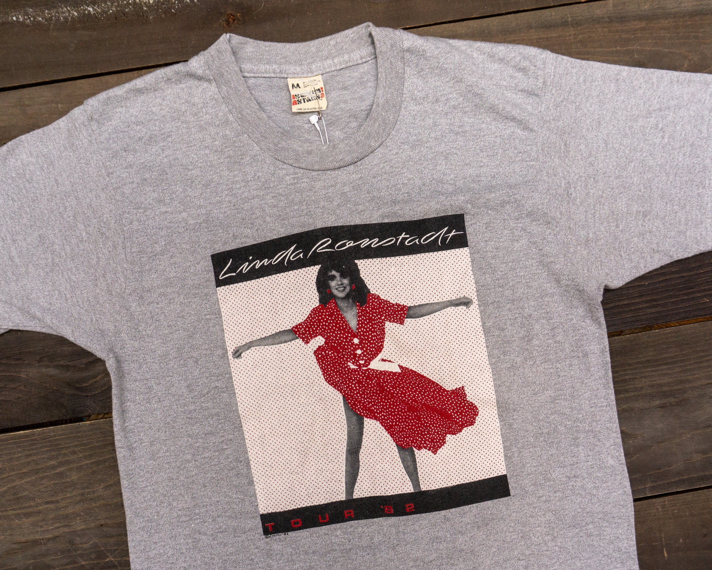 【誠実】 リンダ•ロンシュタット1990ツアーTシャツ♪超貴重品⭐️ トップス