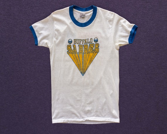 80s Vintage Buffalo Sabres Hockey T-Shirt | 80s R… - image 1