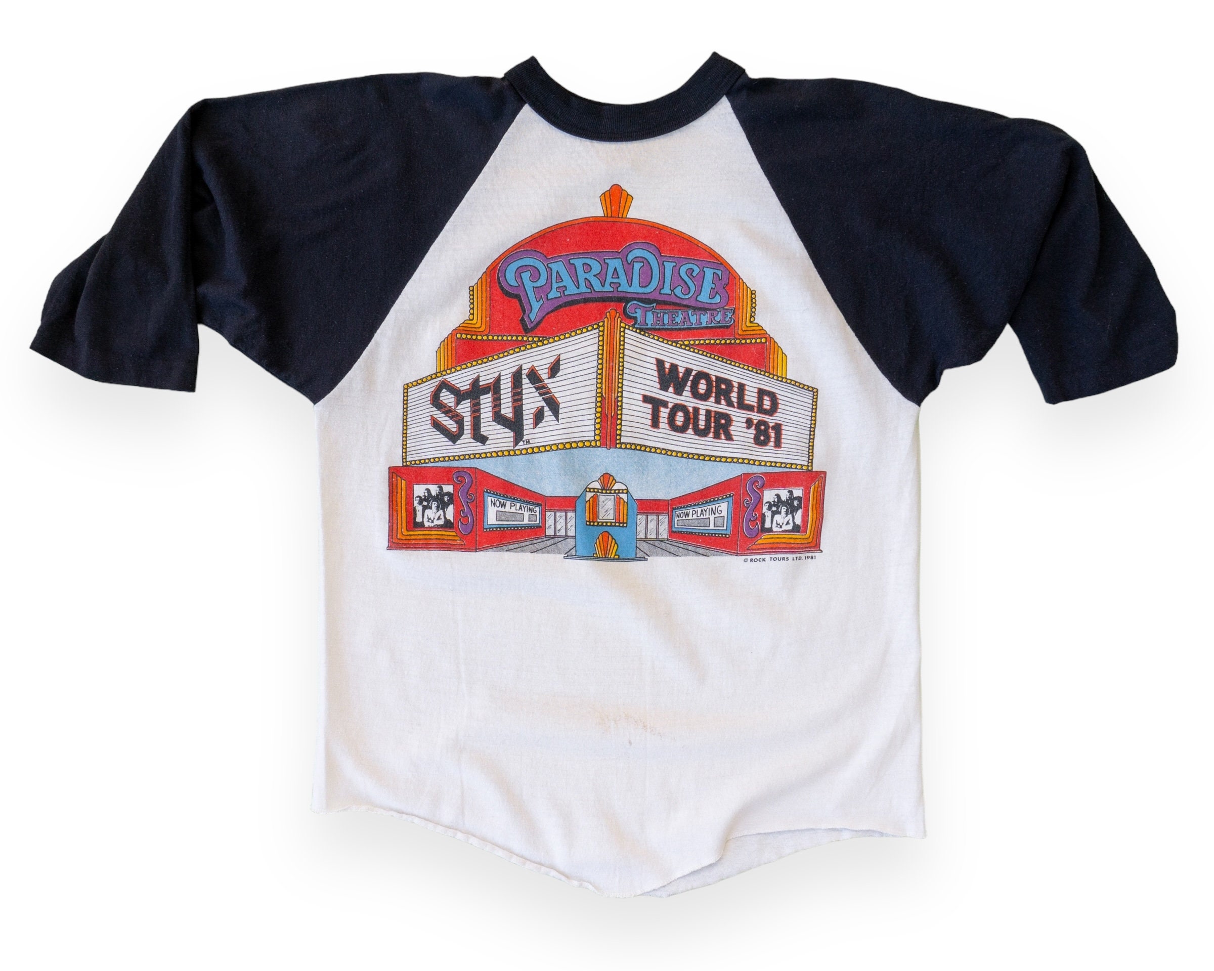 Styx paradise theater t shirt - Etsy 日本
