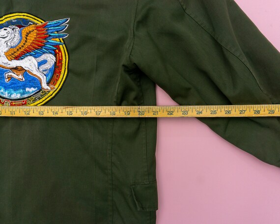 70s Vintage Military Jacket with Steve Miller Ban… - image 7