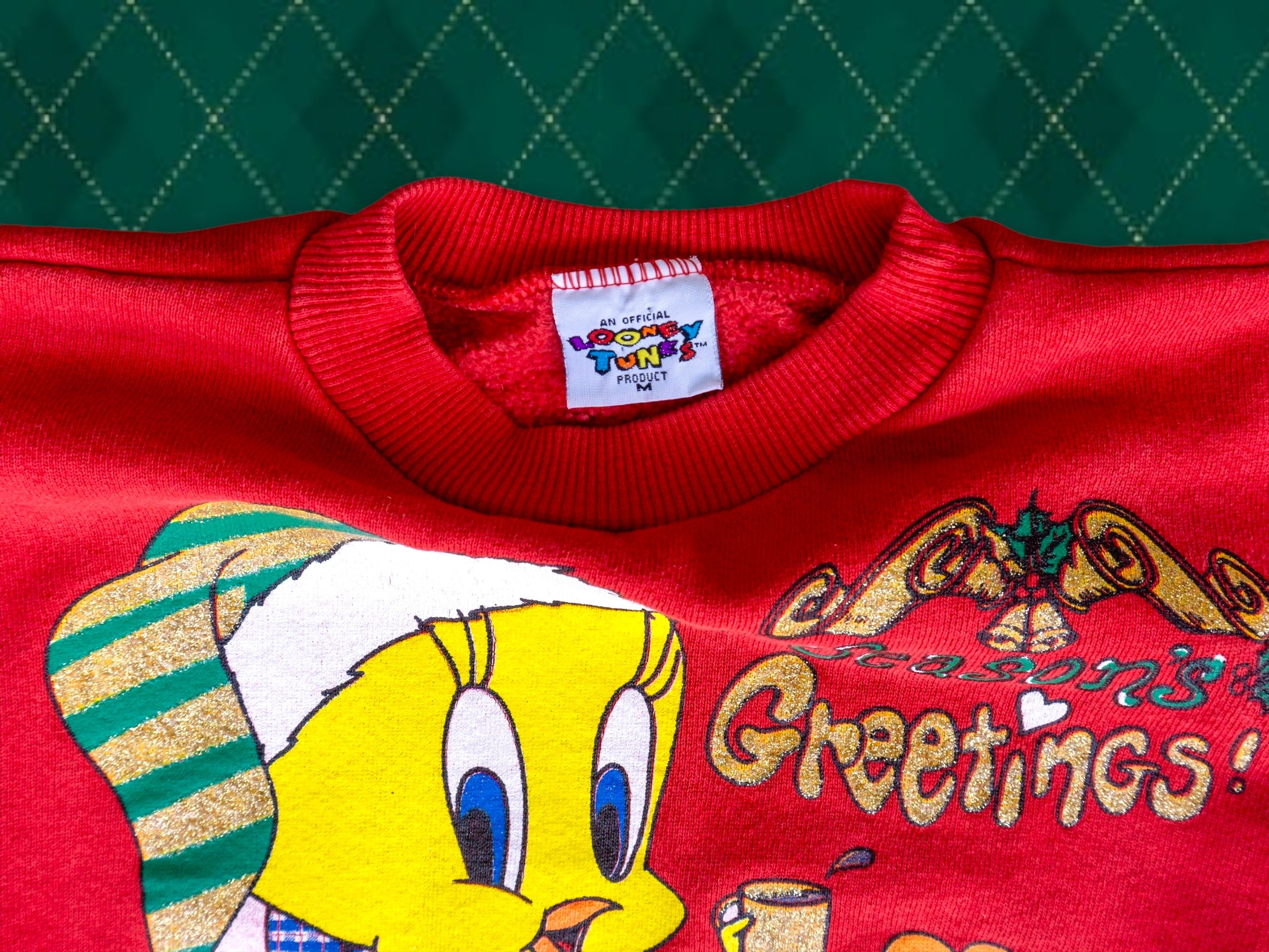 90年代ヴィンテージ トゥイーティー バード キッズ クリスマス