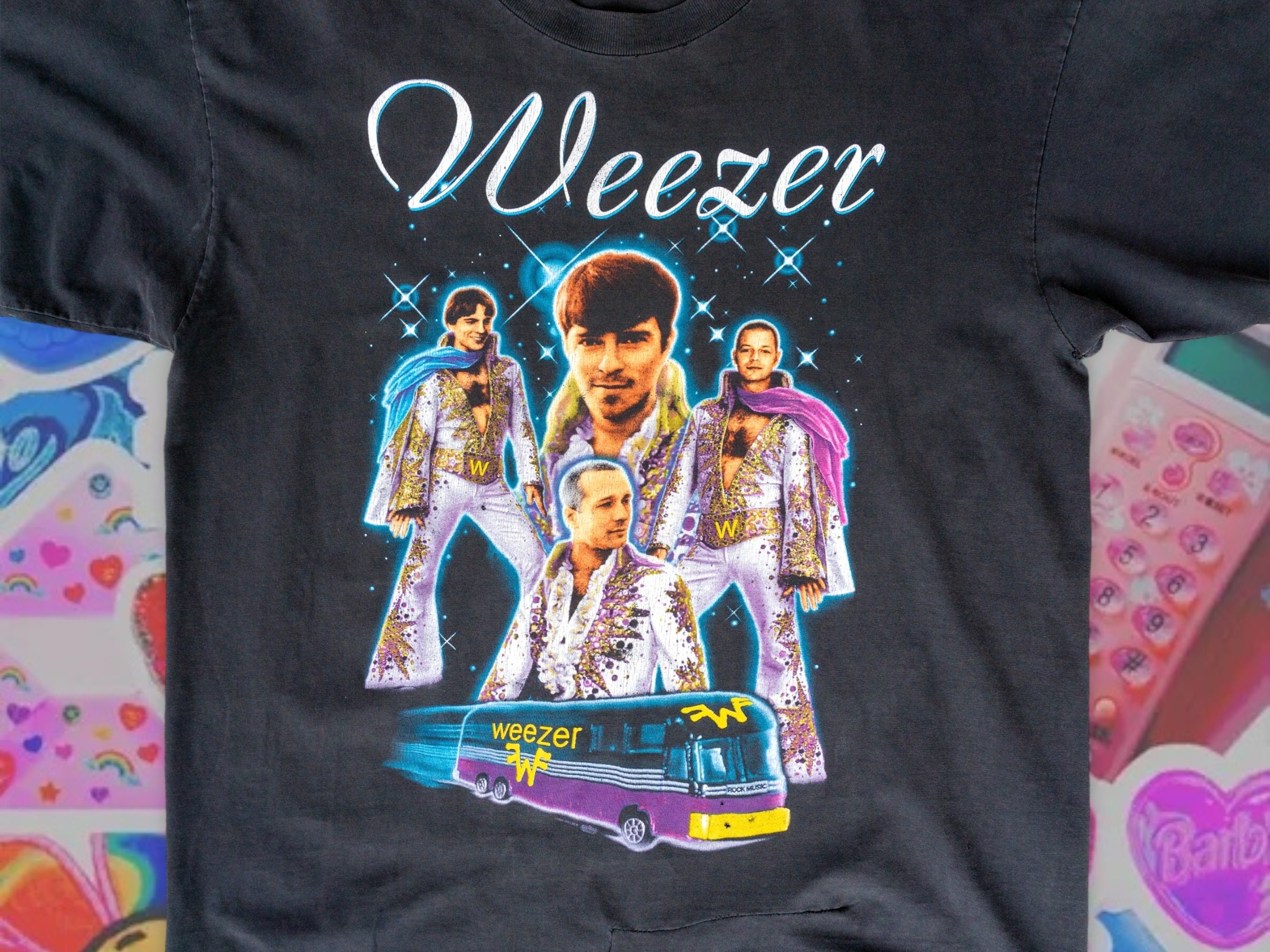 Weezer Brush Your Teeth and Do Your Homework Tour T-shirt, 1995