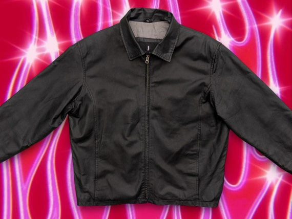 vtg A-2 real leather bomber jacket y2k Buy Y2K Vintage Leather