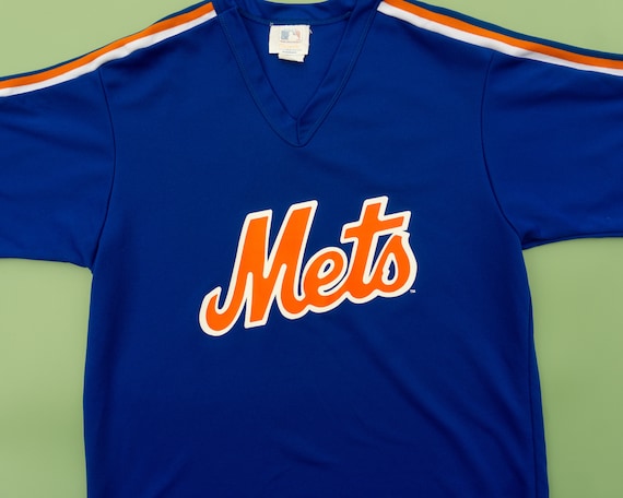 Vintage Orange New York Mets Jersey 