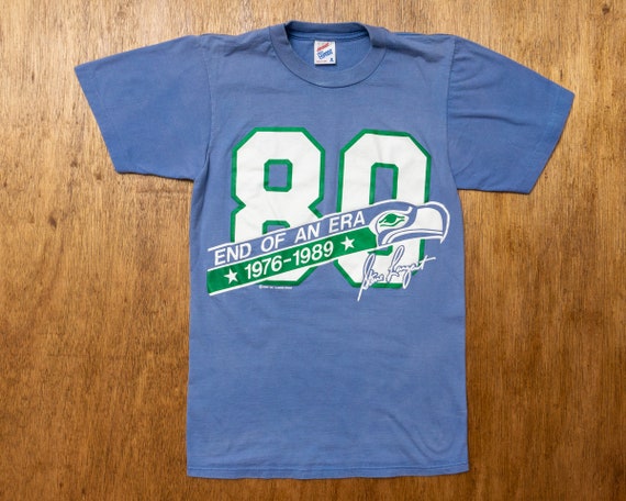 80s Vintage Seahawks T-Shirt | Sun Faded Vintage … - image 2