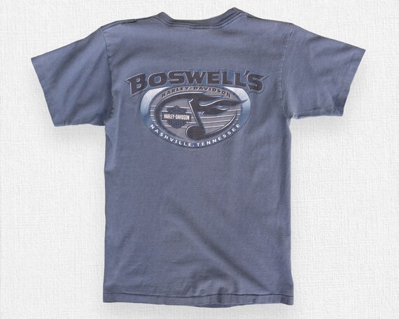 Vintage Boswell's Harley Davidson T-Shirt | Vinta… - image 6