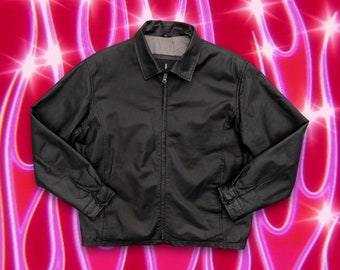 ヴィンテージレザーボンバージャケット 90年代 Y2K | ブラウン