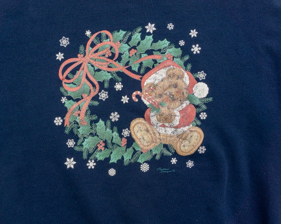 90s Vintage Ugly Christmas Sweatshirt | Funny Chr… - image 2