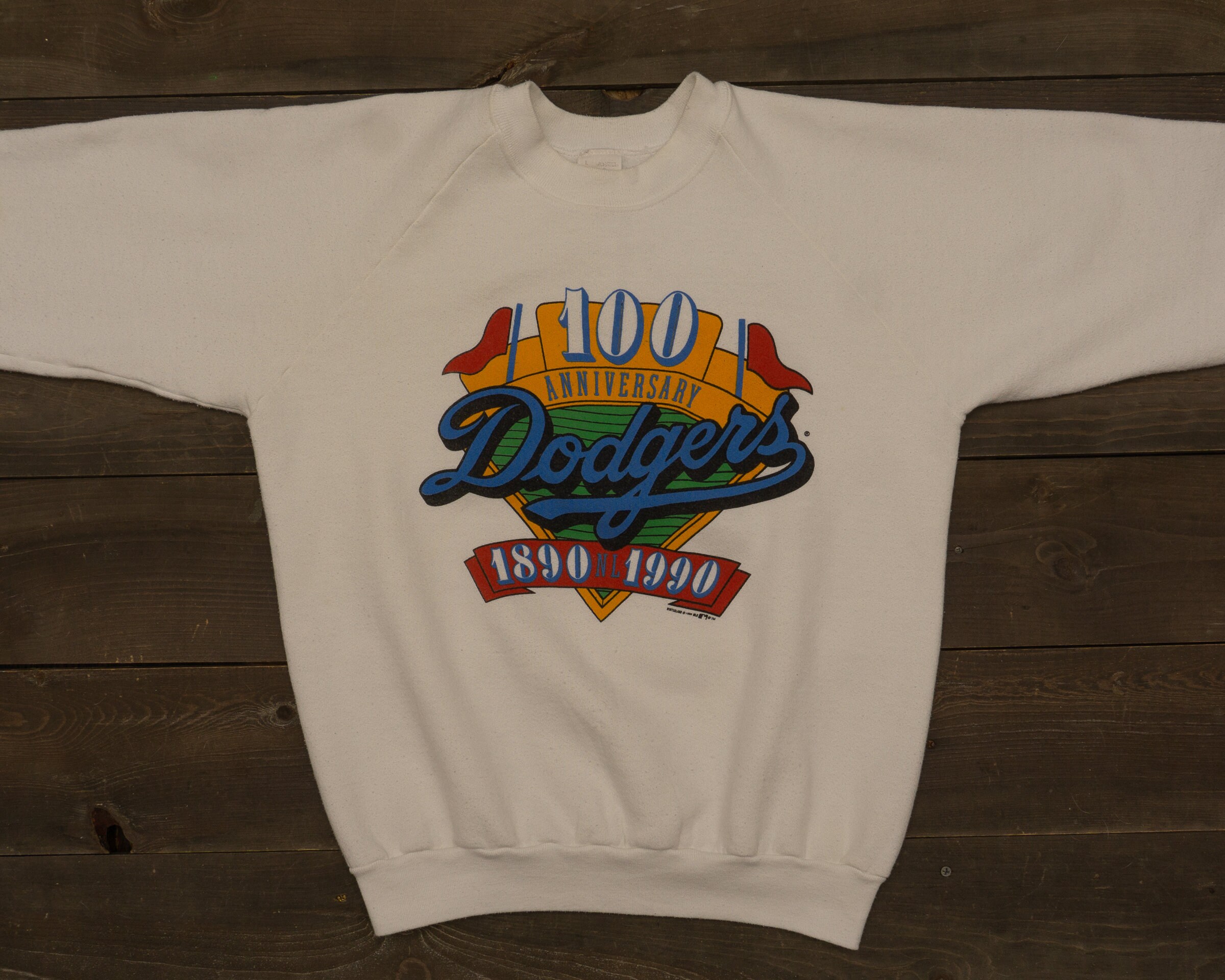 vintage dodgers sweatshirt