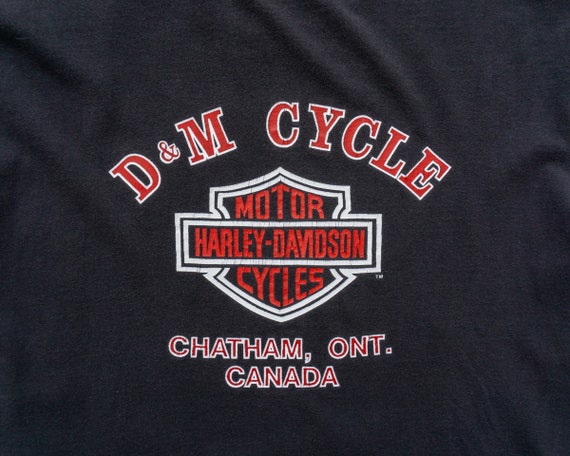 Vintage Harley Davidson Canada T-Shirt | Vintage … - image 7