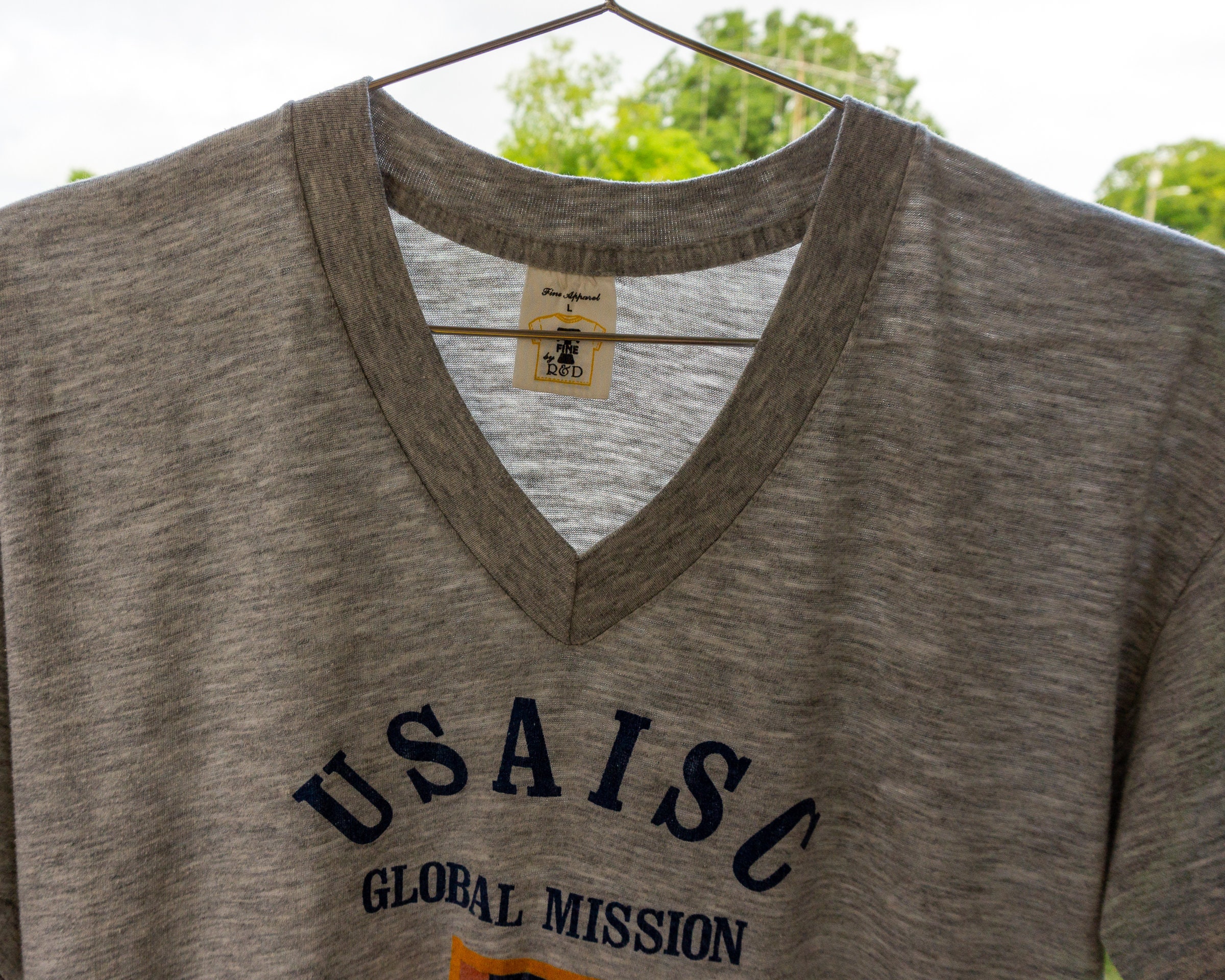 80s Vintage US Army T-shirt | Vintage Military T-shirt