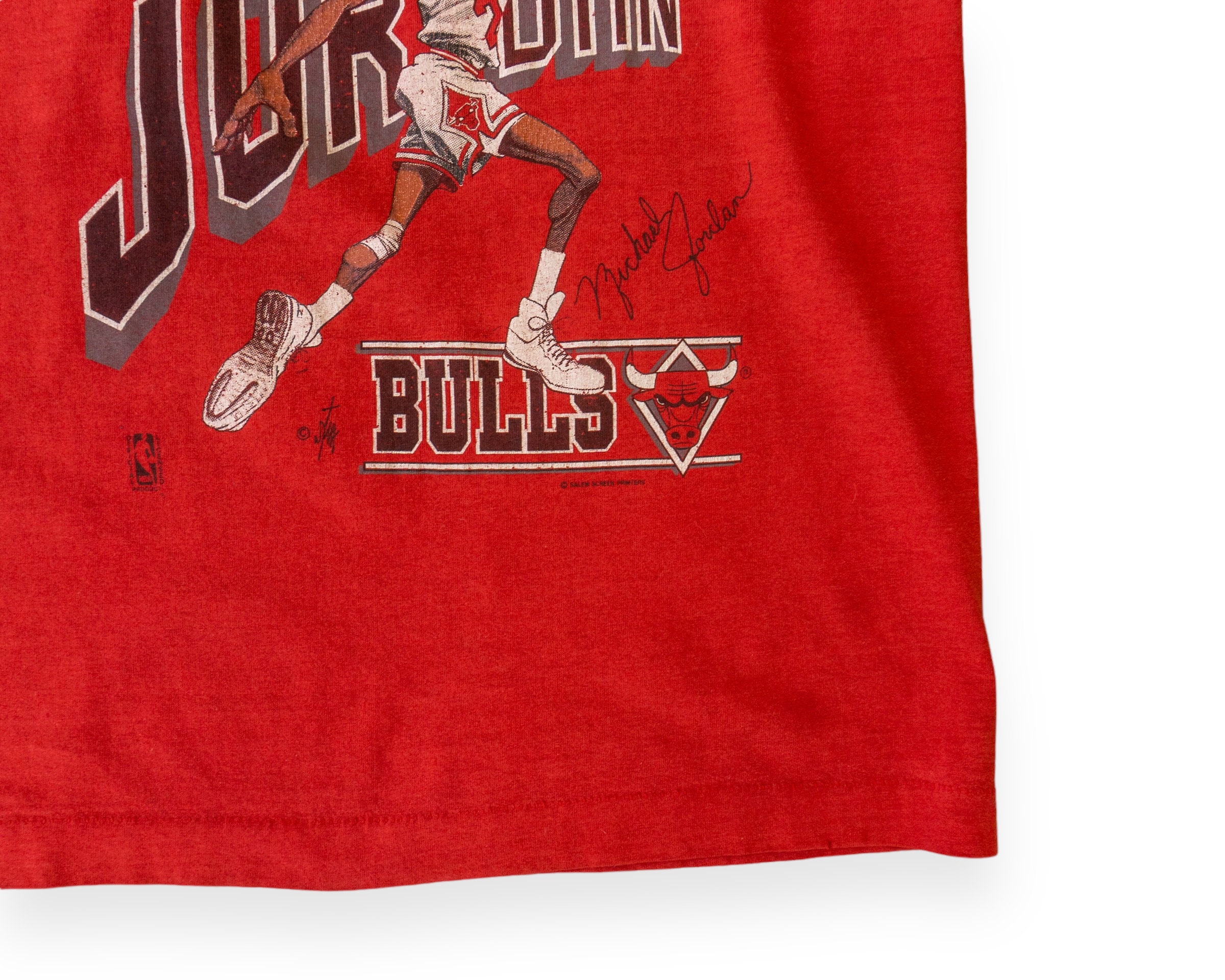 Vtg 90s Chicago Bulls Michael Jordan 1993 Champions