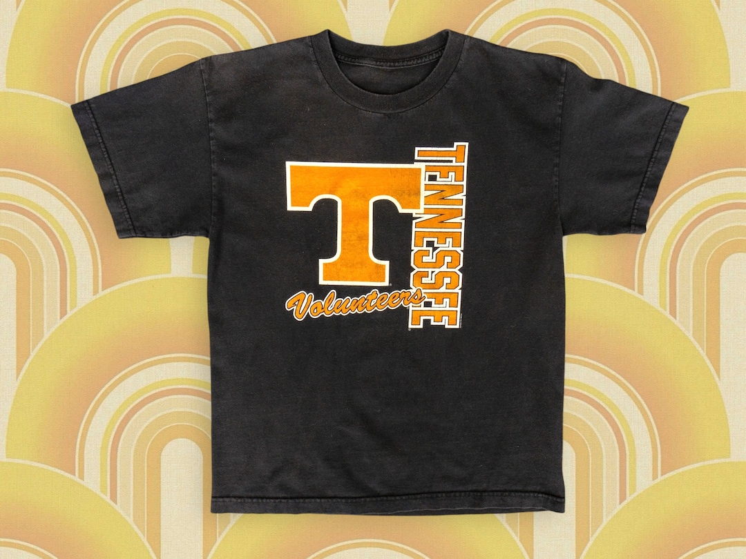 Tennessee Vols Orange & White Football T-Shirt For Men – Fan Gear, Two-Tone Tee, Sports Apparel
