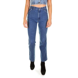 1970s Vintage Western Style Jeans | Size 26 image 5
