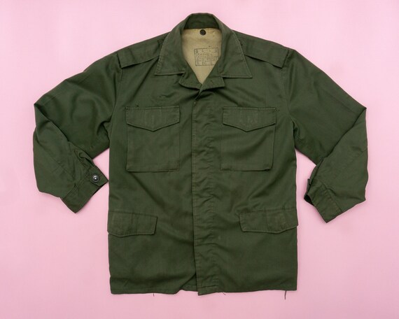 70s Vintage Military Jacket with Steve Miller Ban… - image 3