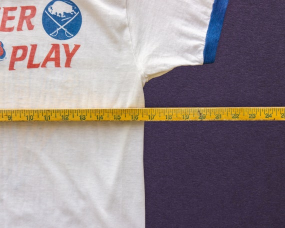 80s Vintage Buffalo Sabres Hockey T-Shirt | 80s R… - image 6
