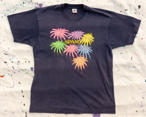 90s Vintage Spam T-shirt Faded Vintage 