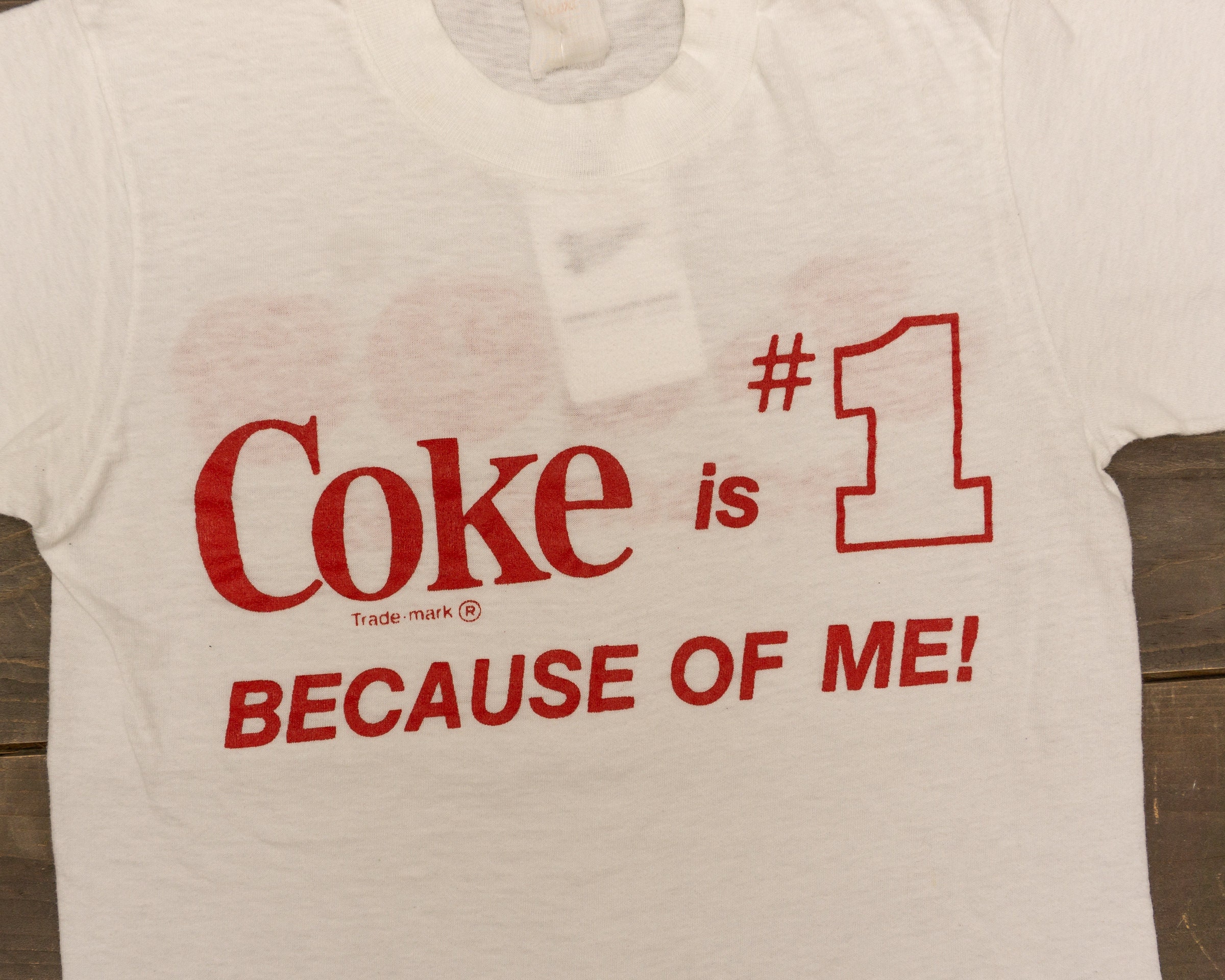 60s Vintage Coke is 1 T-shirt Coca Cola 