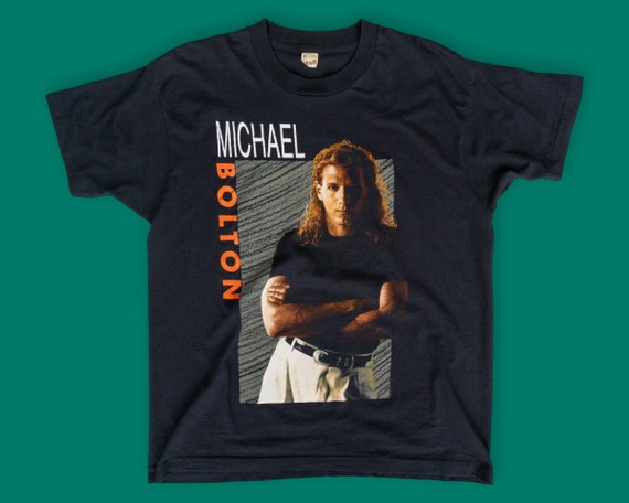 90s Vintage Michael Bolton Concert T-Shirt | 90s … - image 1
