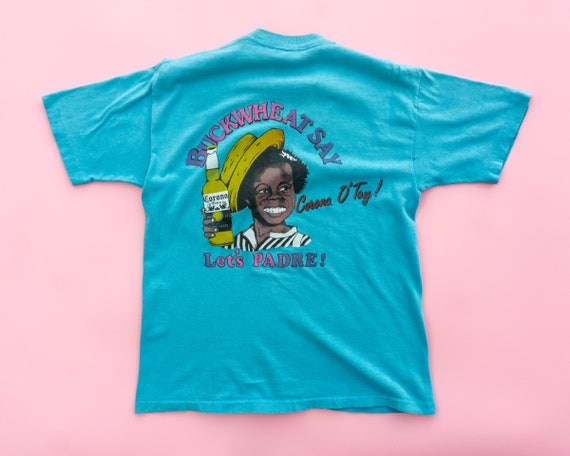 80s Vintage Buckwheat Says Let's Padre T-Shirt | … - image 1
