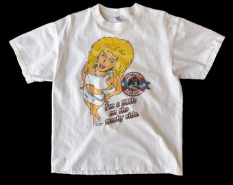90s Vintage Funny T-Shirt | Red Neck T-Shirt | Vintage Graphic T-Shirt | Dolly Parton T-Shirt